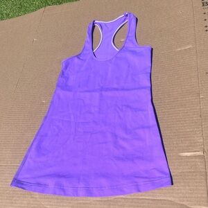 Lululemon Athletica Cool Racerback Tank Top Purple